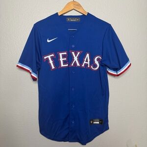 Nike MLB Texas Rangers Joey Gallo #13 Royal Blue Baseball Jersey Men’s small